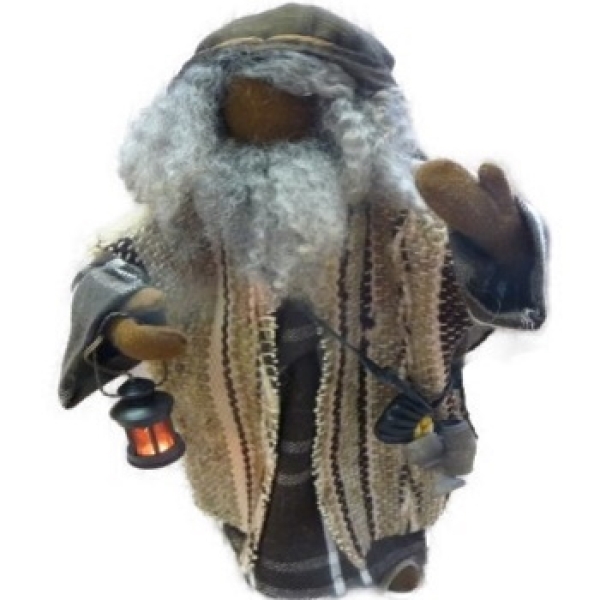 Laterne mit Beleuchtung, Biblische Erzählfigur, Egli-Figur, Eglifiguren Zubehör